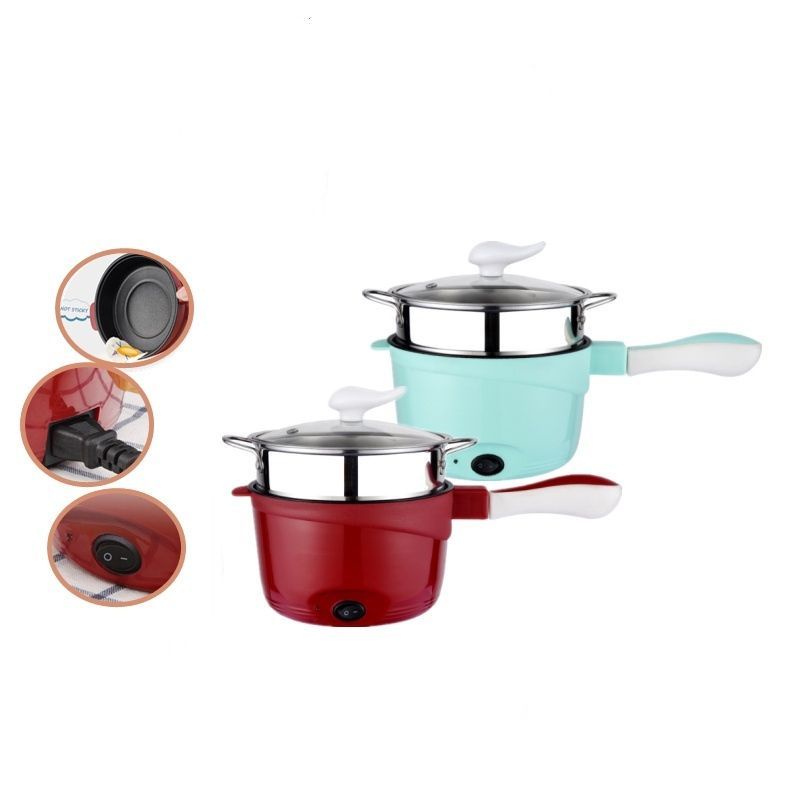 Panci Listrik Elektrik Fry Pan serbaguna/Panci Elektrik teflon