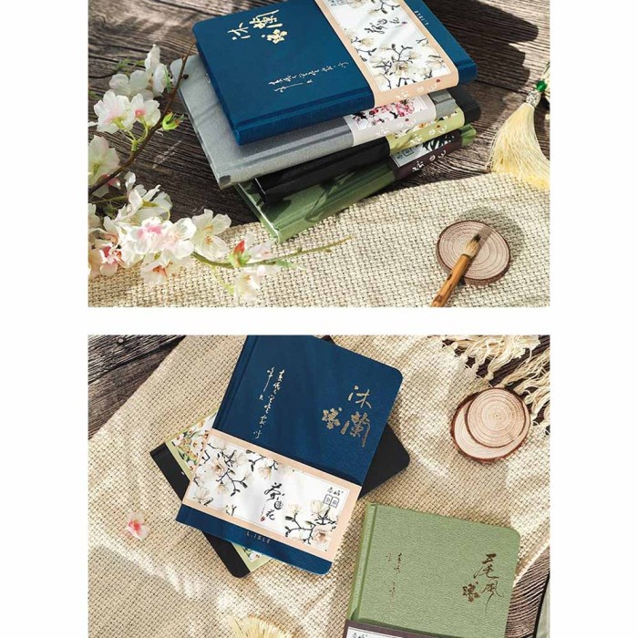 

Buku Catatan Hardcover Retro Binder Note Book Buku Tulis Buku Diary