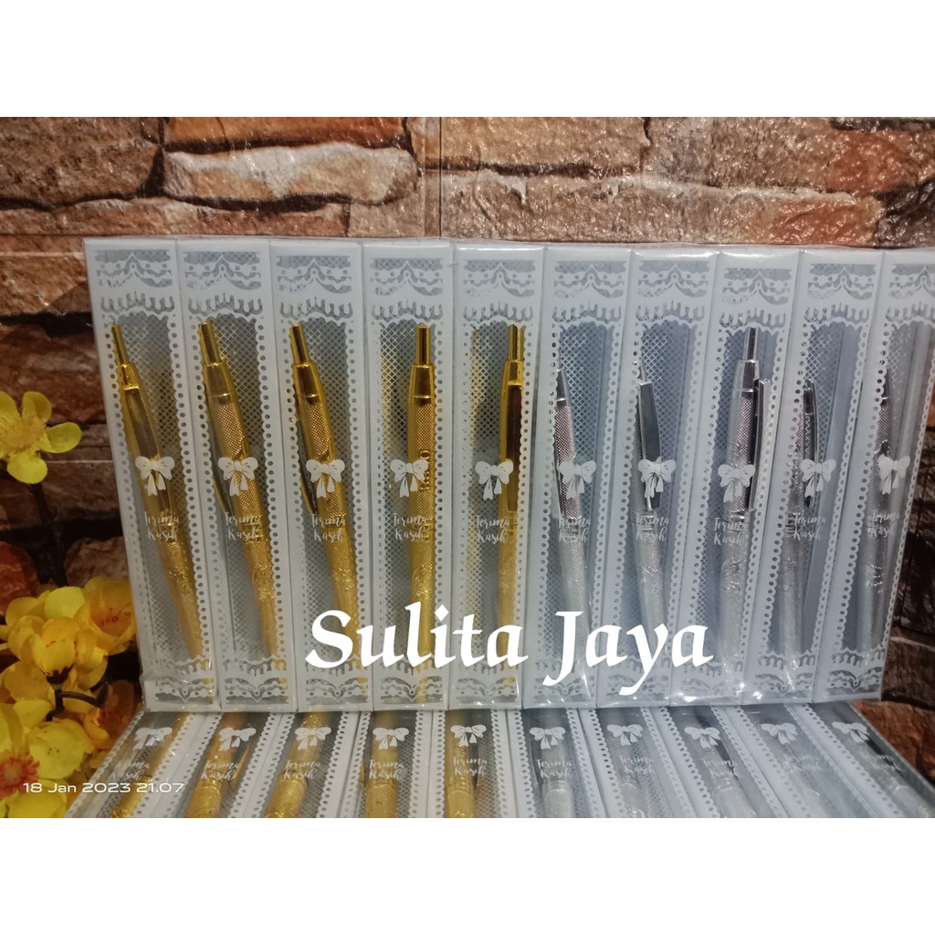 

RB Souvenir Pernikahan PULPEN LUCU Kemas Mika Isi 100 Pcs Murah Free Kartu Ucapan 100 Lembar PULPEN