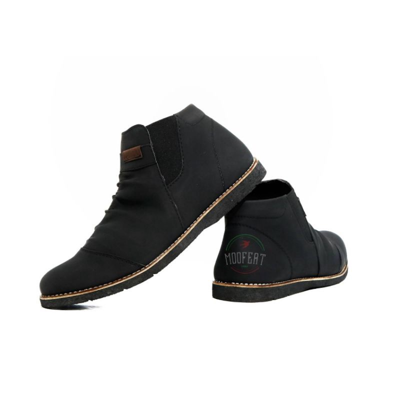 BEST PRODUCT - Sepatu Pria Original Moofeat Boots Slip On