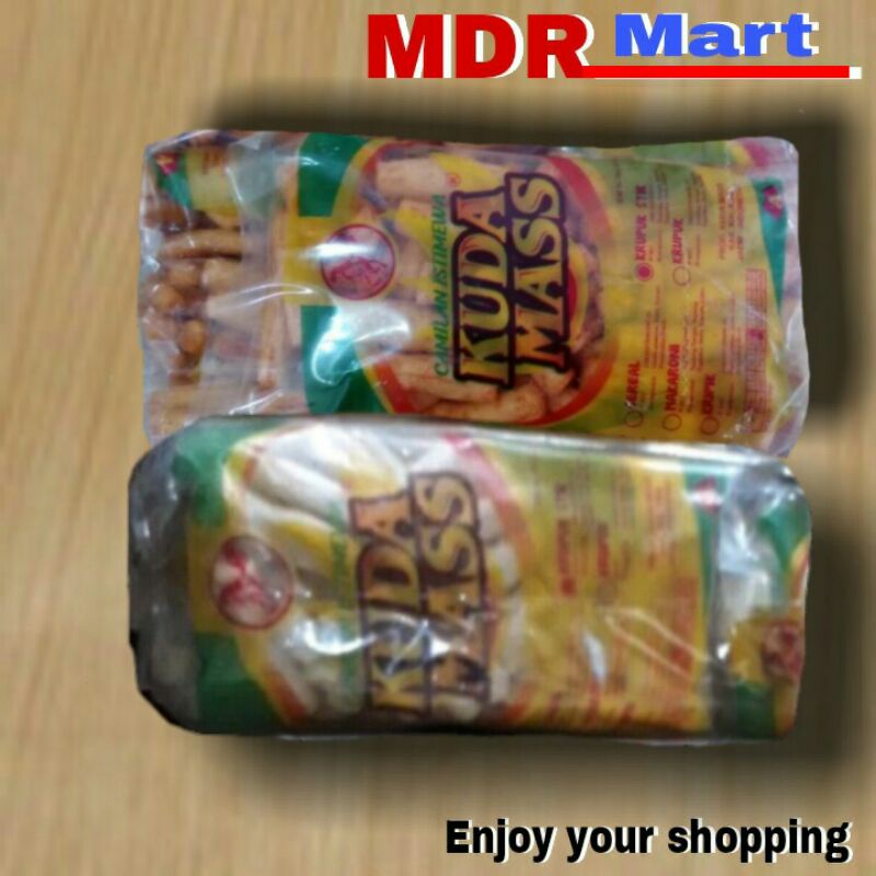 

KUDA MASS Cemilan kerupuk 1 pack isi 10 bungkus