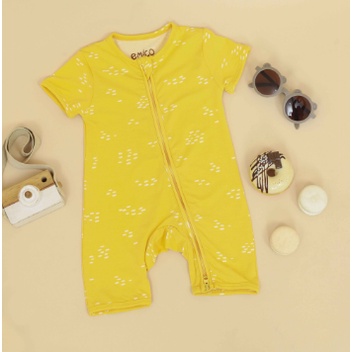 EMICO TENCEL BABY ROMPER SHORT