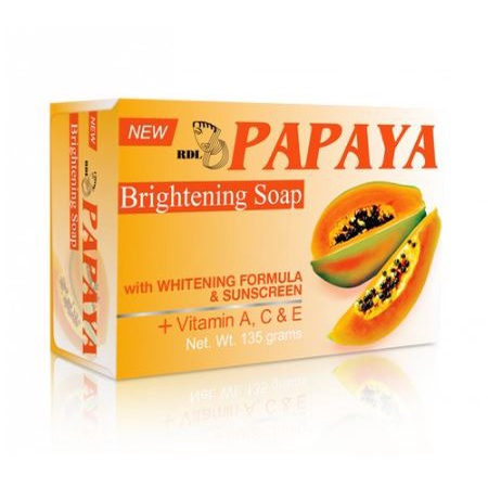 RDL Papaya Brightening Soap - Sabun Papaya Rdl  - Papaya Soap