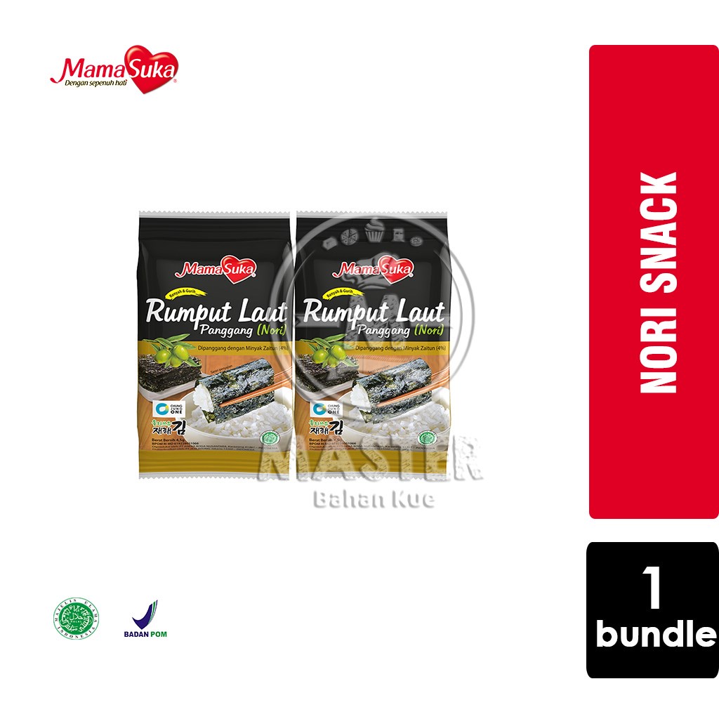 

Mamasuka Rumput Laut Panggang Nori [Bundle Isi 2]