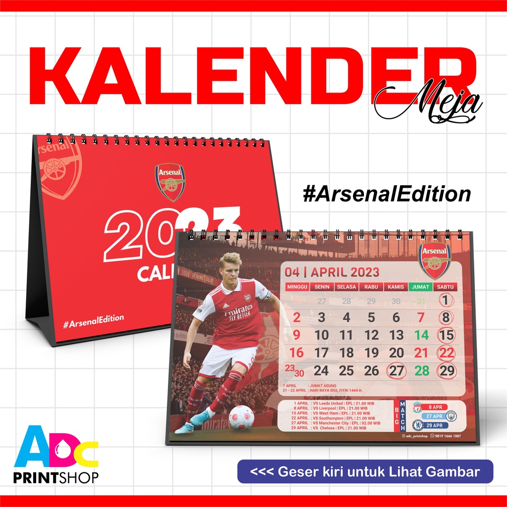 

KALENDER MEJA ARSENAL