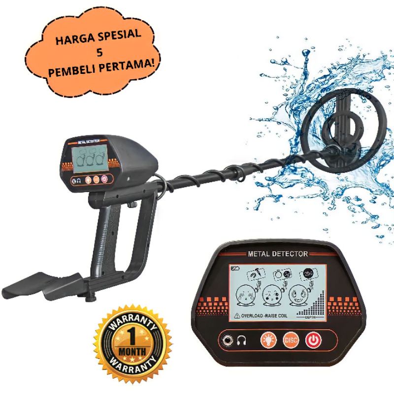 Alat Pencari Harta Karun / Alat Berburu Harta Karun Pendeteksi Logam Emas Perak Bawah Tanah Undergro