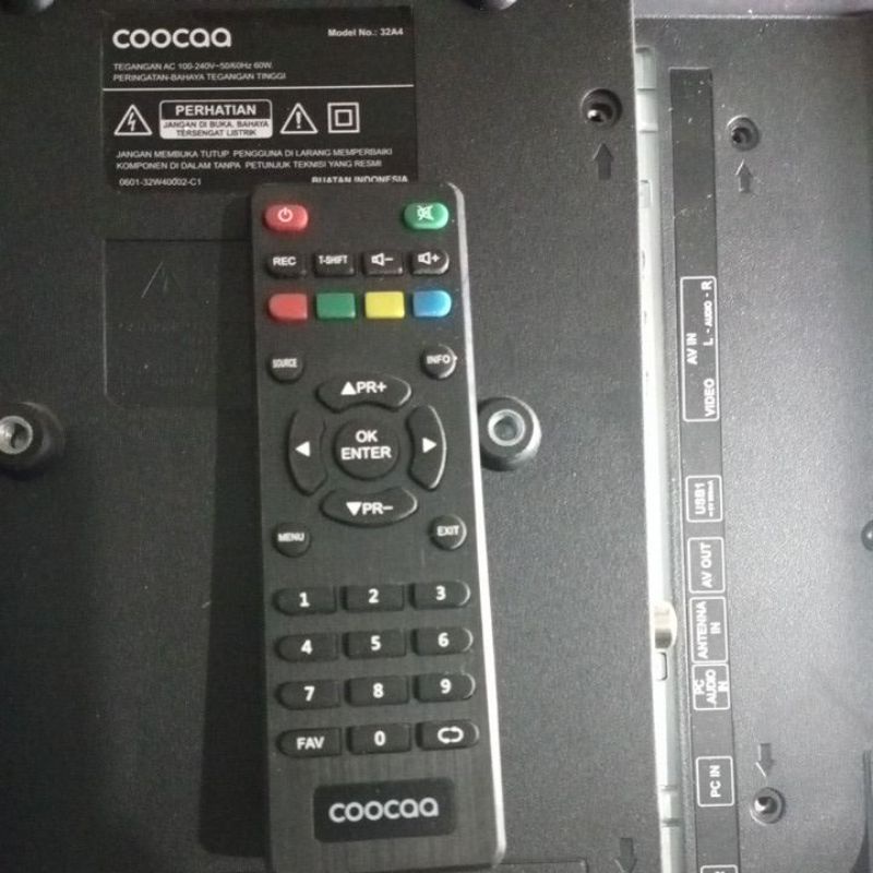 remote tv led cocca