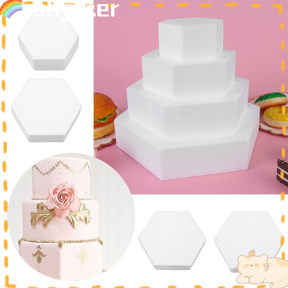 Solighter Cetakan Kue Busa Dekorasi Pesta Bakeware Sugarcraft Polystyrene Model Praktek