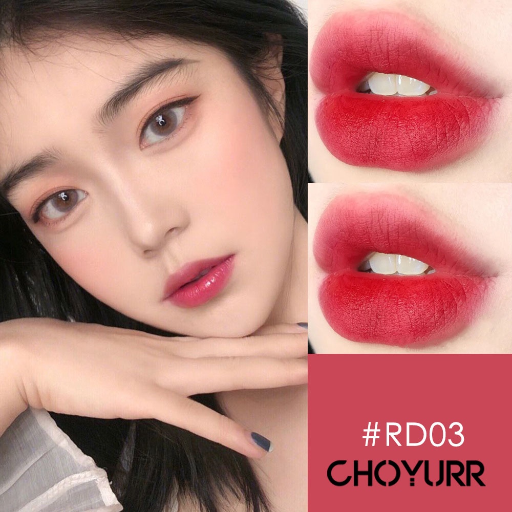 【COD】Lipcream Matte Lipstick Velvet Lip Color Lipstick Waterproof Tahan Lama Lip Tint Korean Original Import Kosmetik Makeup-CH