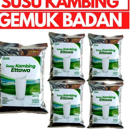 

Terbaru Susu Kambing Etawa Bubuk Original Full Cream Tanpa Gula Penggemuk Badan Tidak Bau Amis 200 Gr
