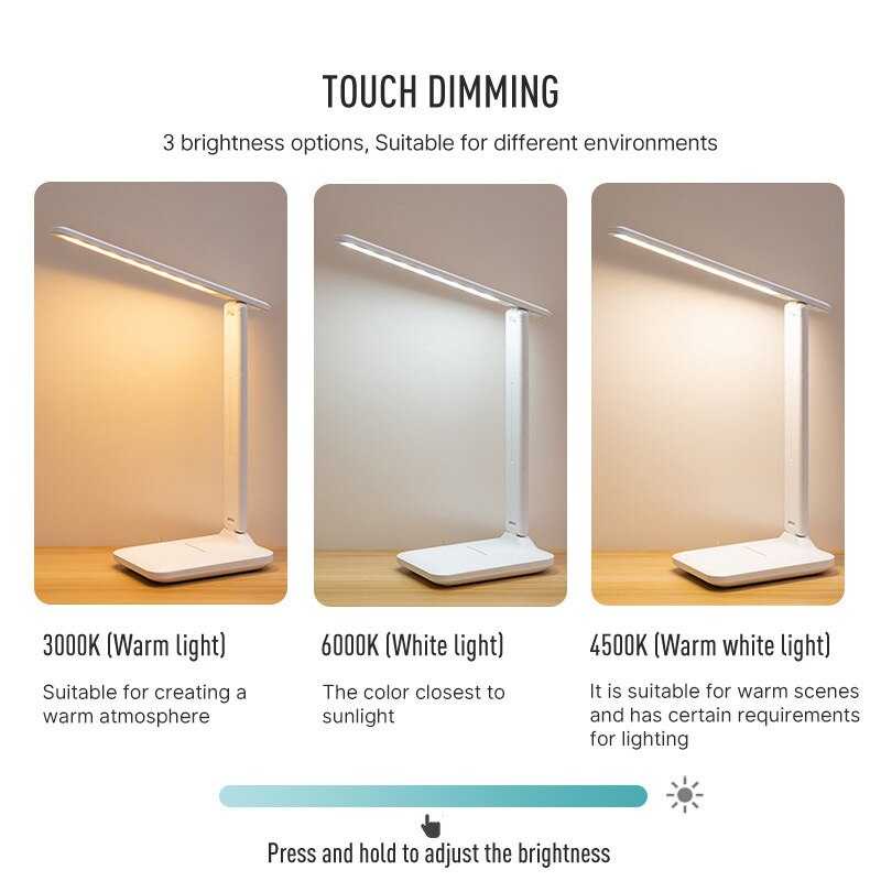 ( 100% BARANG ORI ) SINGSUN-LITE Lampu Belajar LED Eye Protection Desk Lamp Plug-in Model - SL3