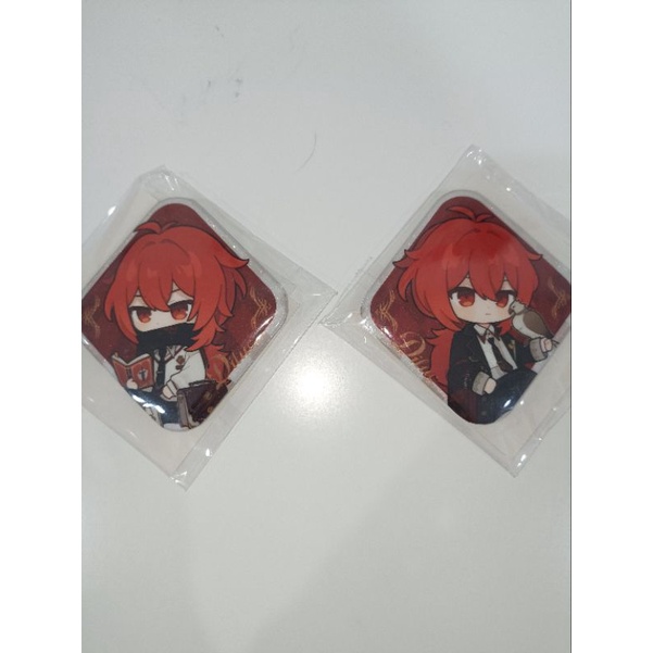 Pin badge Diluc Limited Edition - Genshin Impact Official Mihoyo