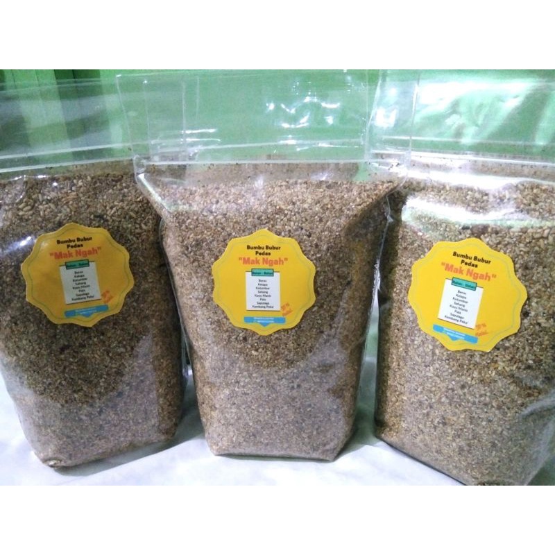 

Bumbu bubur pedas kemasan 1 kg