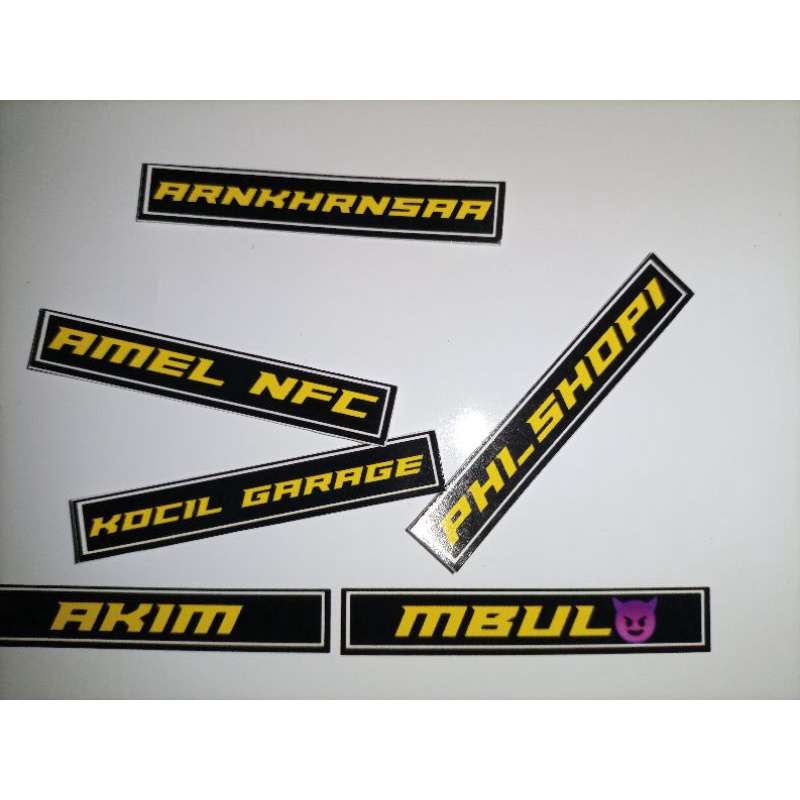 

Stiker Nama