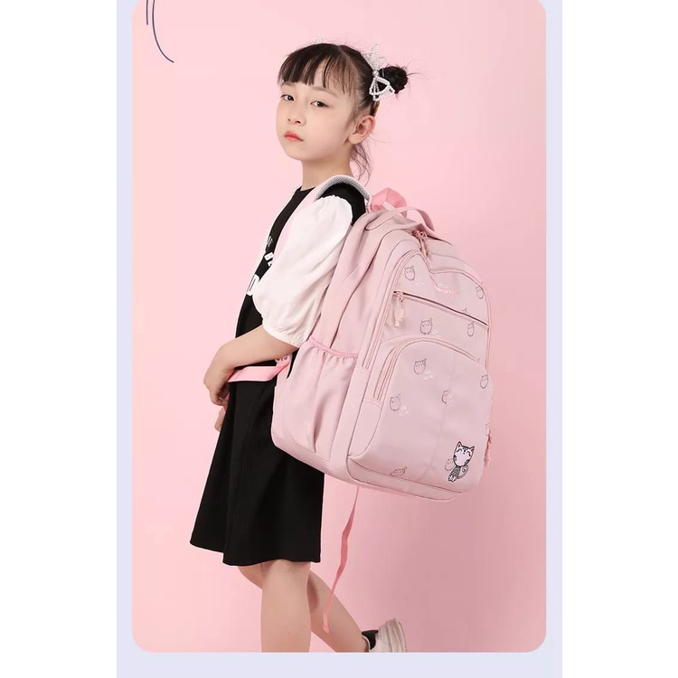 [COD] Tas Ransel Wanita Motif Kucing Terbaru / Tas Sekolah Fashion Korea Kekiniaan / Tas Anak / Tas Sekolah Lucu / Tas Anak  keren / Tas Murah/ Tas Backpack Termurah