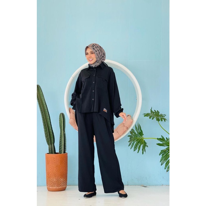 Set Haruka Hitam Gyl Authentic