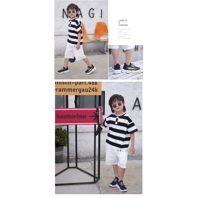 Sepatu Anak Unisex Sneakers Import Korea F304