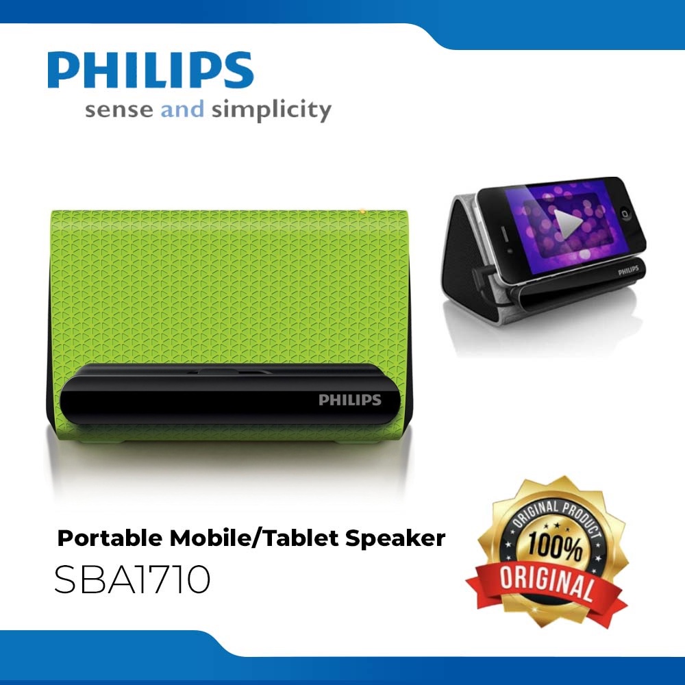Speaker Portabel Philips SBA 1710 Green