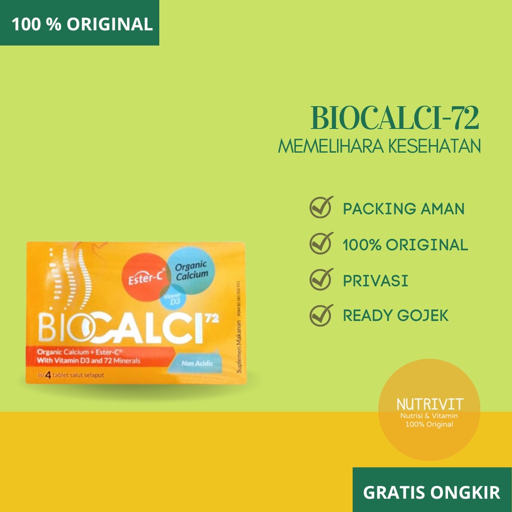 BIOCALCI 72 (PABRIK ESTER C) ISI 4