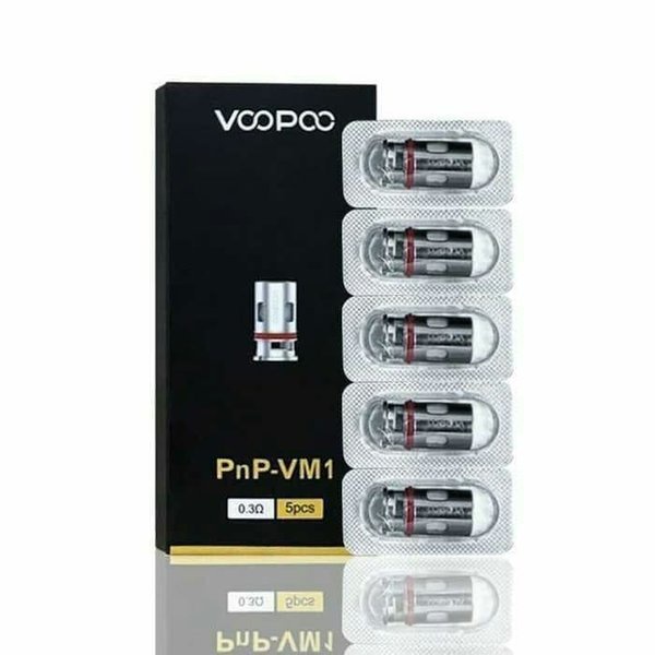 Terbaru full Sett COD VM1 Coil Vinci PnP 0.3 Ohm by Voopoo harga 1 biji koil Promo