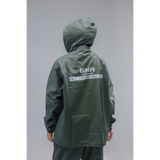 JAS HUJAN BAJU + ROK TERLARIS TEBAL FREE BAG