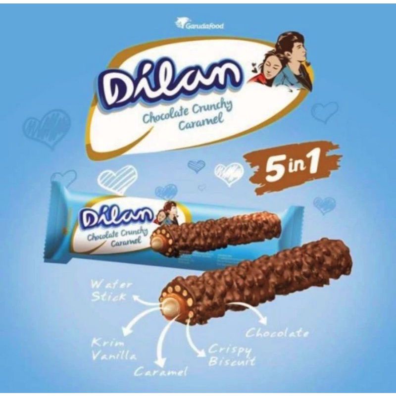 

Dilan Chocolate Chruncy Caramel (Bisa Buat Tambahan Cek Out)