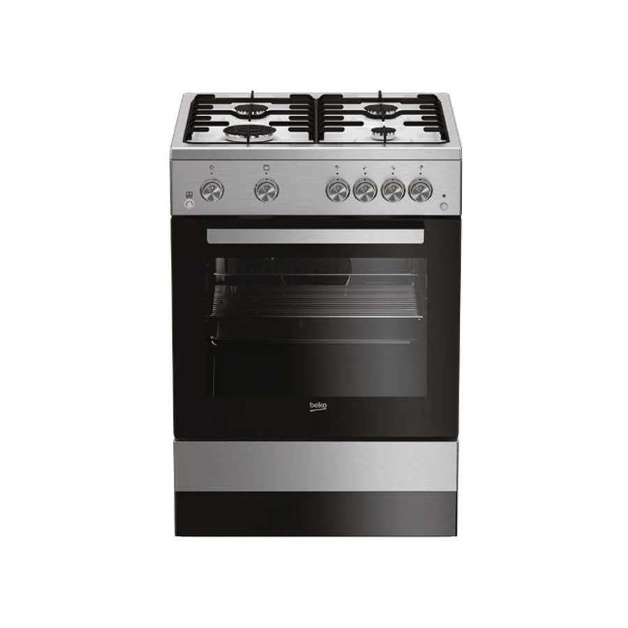 BEKO FSGT61121DXL Kompor Gas Oven 4 Tungku Stainless