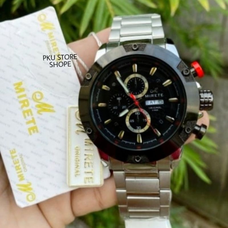 JAM TANGAN IMPORT MIRETE ORIGINAL RANTAI STAINLIS STEL TAHAN AIR TIPE TERBARU, JAM TANGAN PRIA MIRETE JAM TANGAN COWOK IMPORT COD BAYAR DI TEMPAT JAM TANGAN PRIA TERLARIS MIRETE