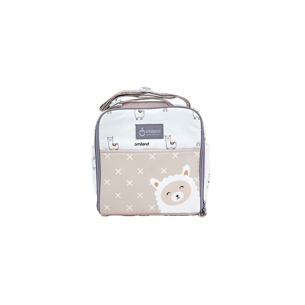 Omiland Diaper Bag Tas Bayi Kecil Alpaca Series OB28201/02/03