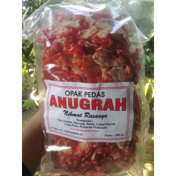 

[500gr] Opak Sambal Anugrah Berkah / Opak Balado