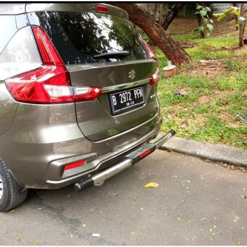 Pengaman Bumper Belakang Mobil Suzuki Ertiga Pelindung Bumper Stanllees