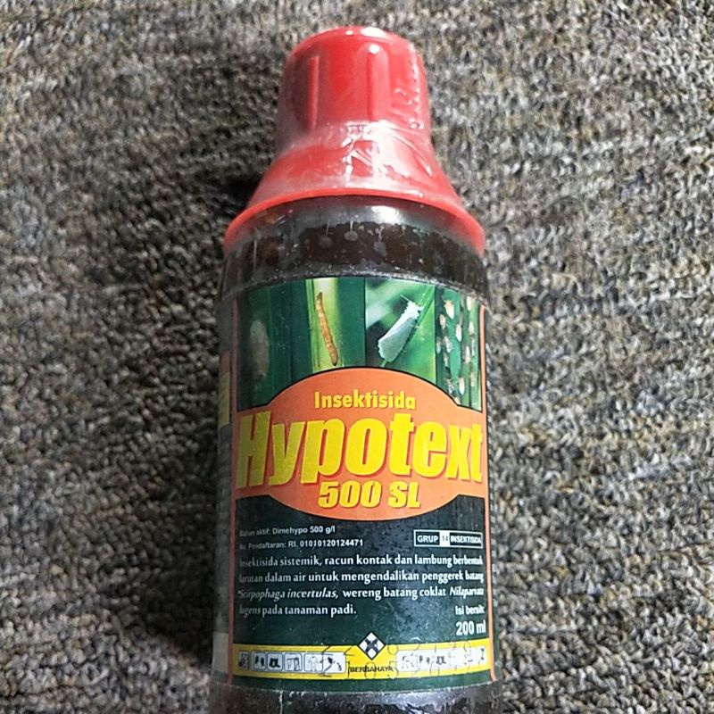 INSEKTISIDA HYPOTEXT 500 SL KEMASAN 200 ML PALING AMPUH