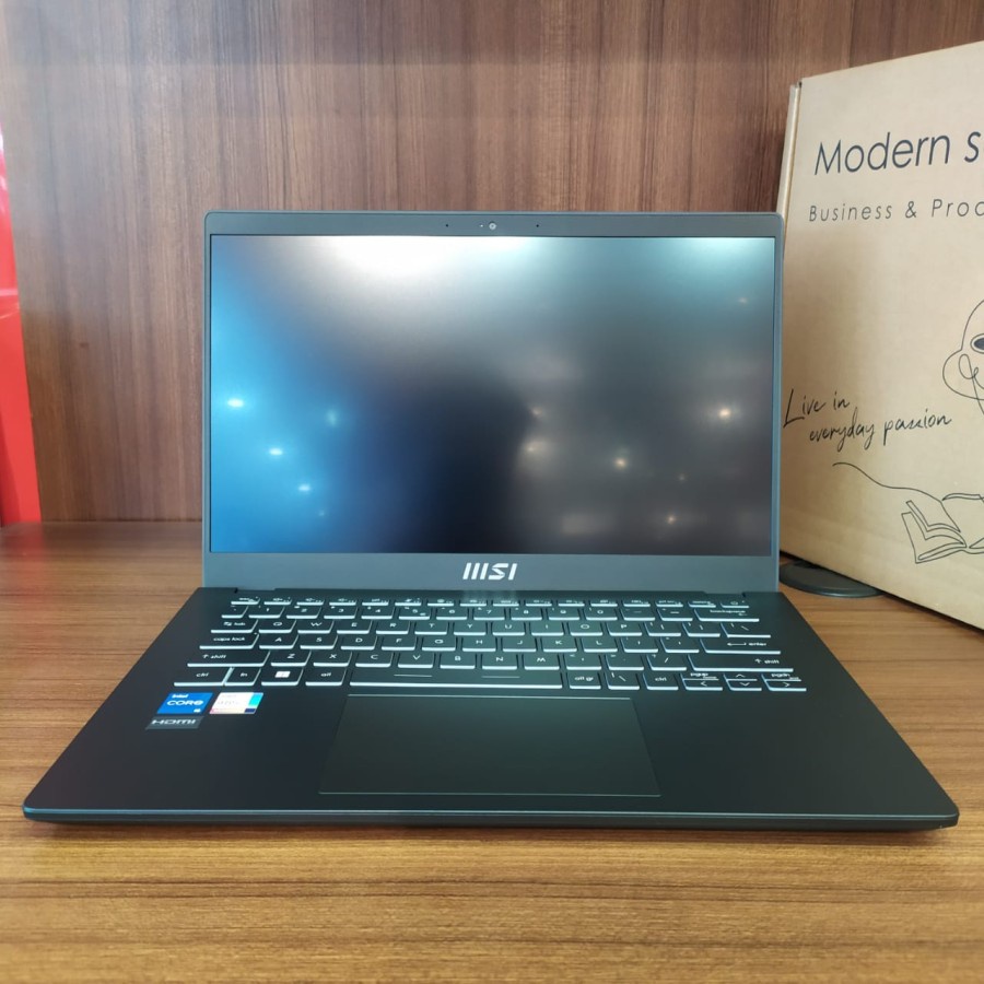 MSI Modern 14 C11M 004ID Intel i5 1155G7 RAM 8GB 512GB SSD FHD IPS BACKLIGHT WIN11HOME ORIGINAL TERLARIS