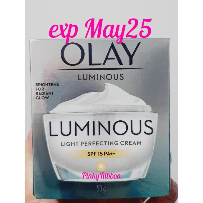 OLAY 50gr Luminous Light Perfecting Cream SPF15 PA++ Krim Siang 50 gr