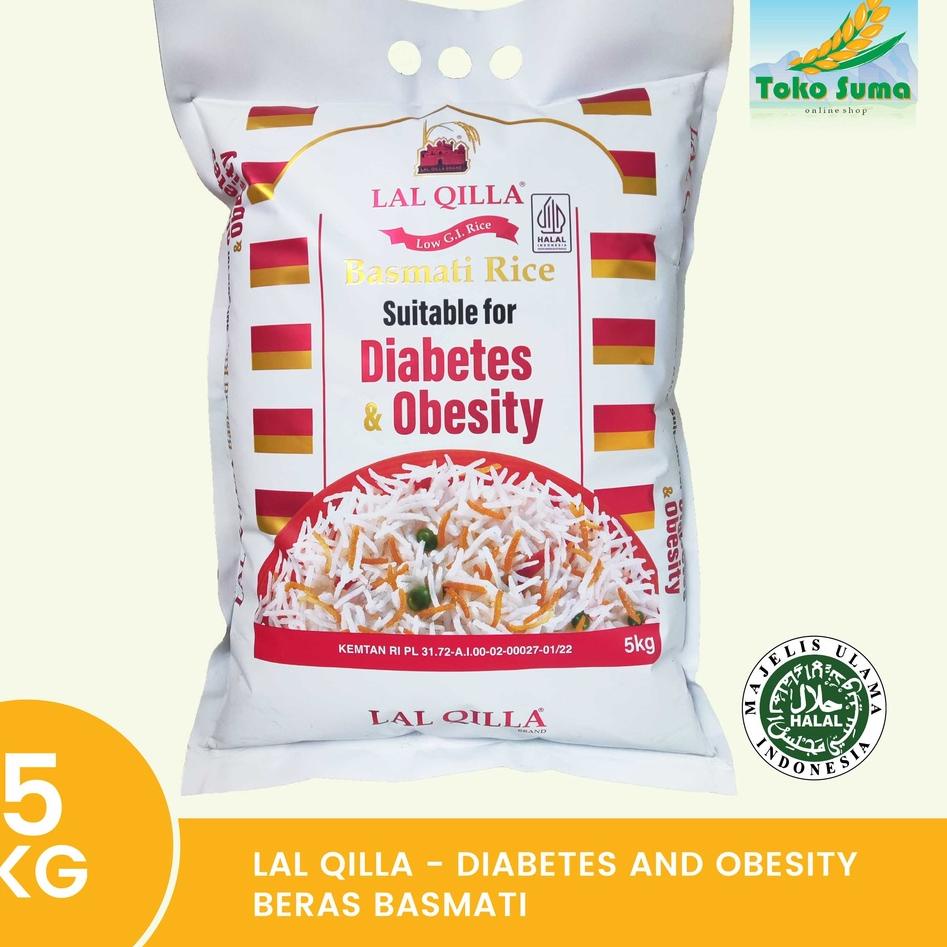 

TERBARU Lal Qilla Diabetes Beras Basmati 5KG