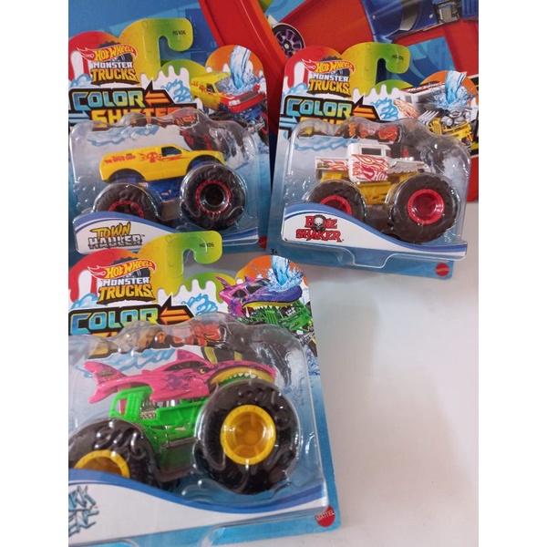 Hot wheels monster truck color Shifters / Monster truck berubah warna / diecast mainan anak