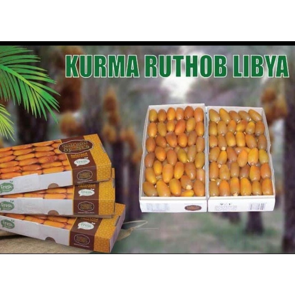 

Kurma Ruthob Libya 1 kg Kurma Muda Libya 1kg Premium