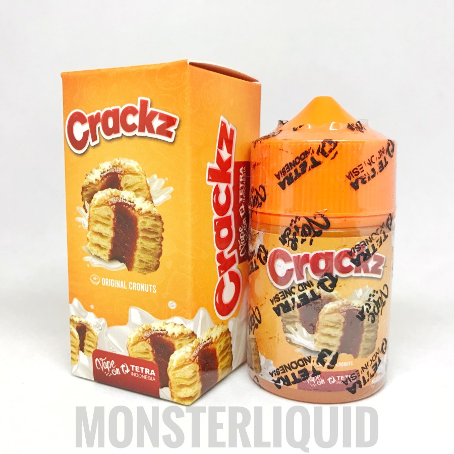 CRACKZ V2 ORIGINAL CRONUTS BY TETRA X VAPE ON 3MG 60ML