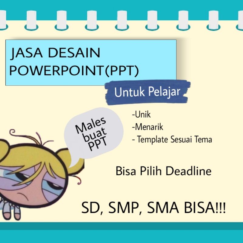 

DESAIN PPT PELAJAR SMP/SMA