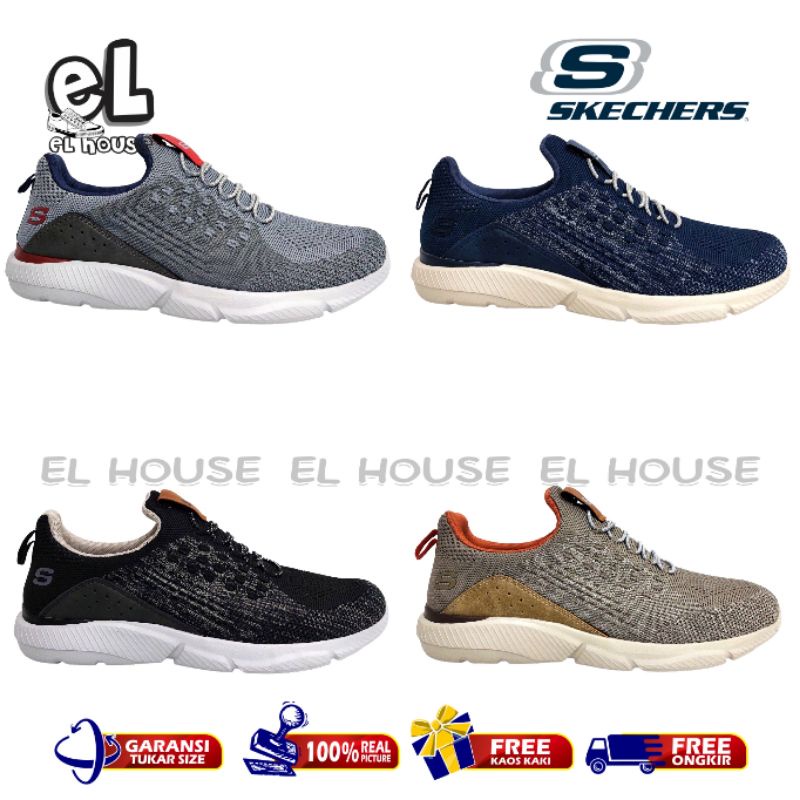 SKECHERS INGRAM STREETWAY/SEPATU SKECHERS PRIA/SEPATU SLIP ON/SEPATU OLAH RAGA/SKECHERS MURAH/SKECHE