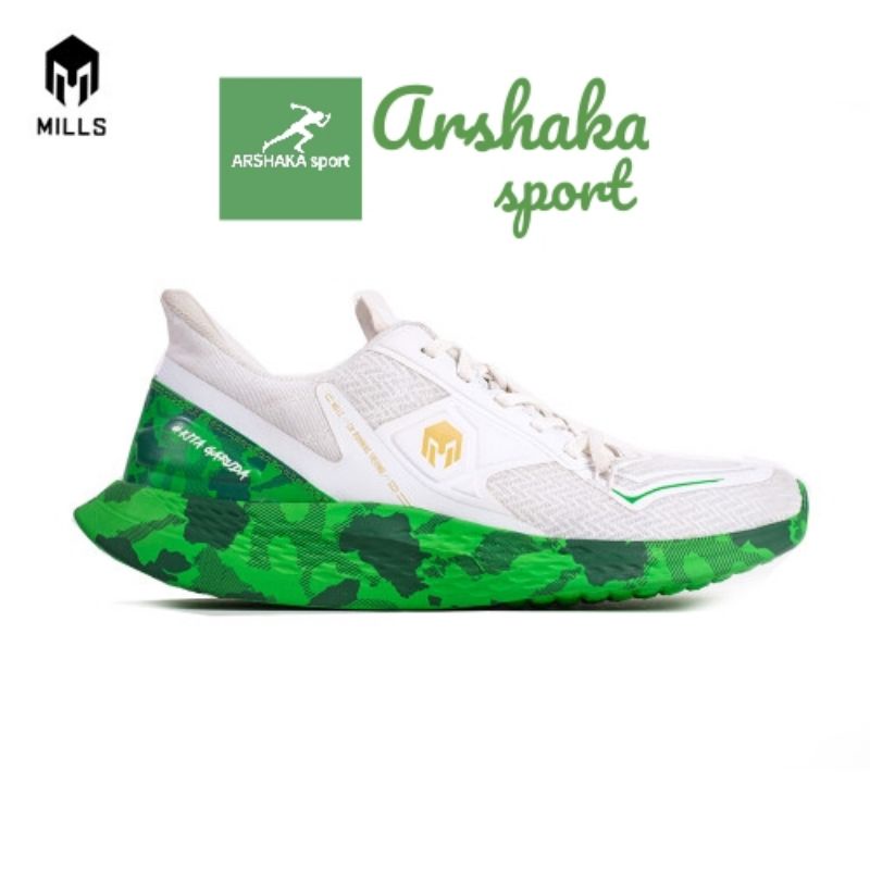 sepatu lari mills treximo omega garuda original
