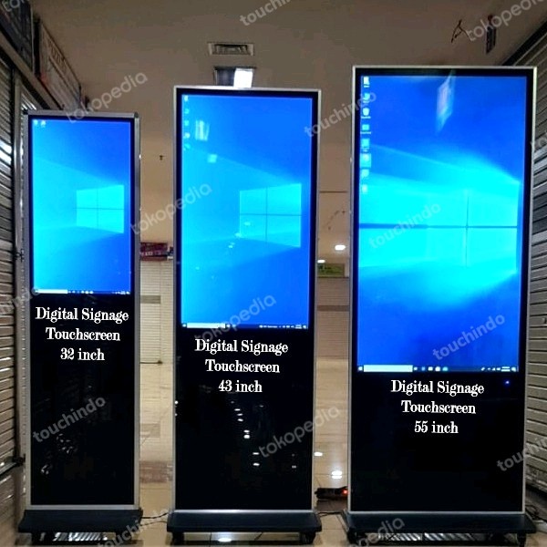 Digital Signage AIO PC Touchscreen 55 inch Intel Core i3