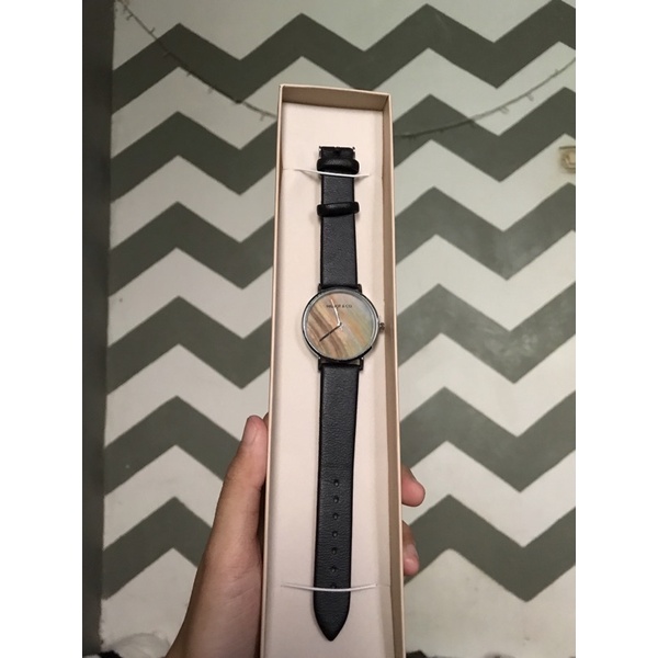 Milliot & Co Leather Strap watch