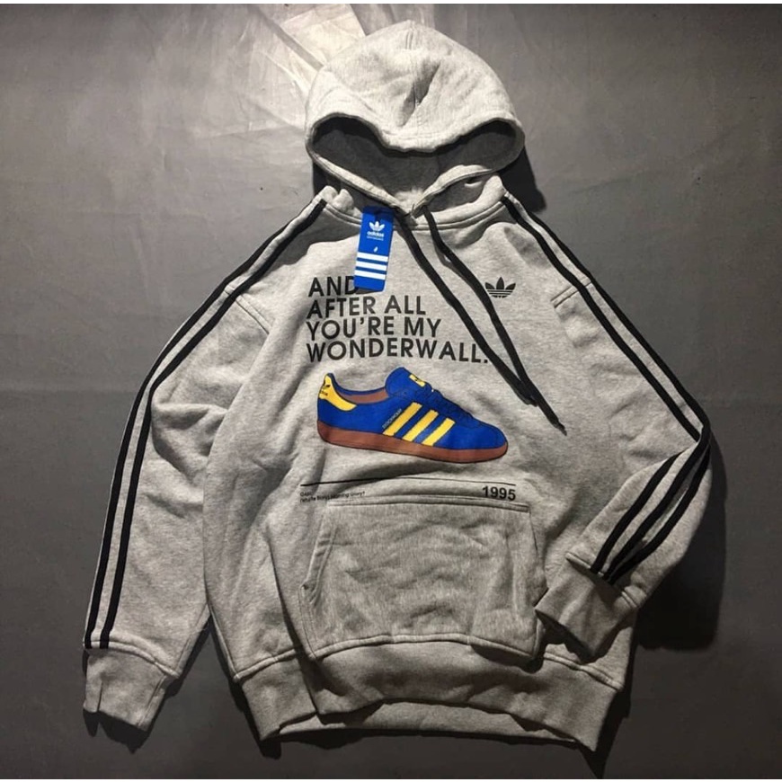Jaket Sweater Hoodie Adidas Oasis 3 Foil - Hoodie Pria - Sweater Adidas Premium - Hoodie Adidas