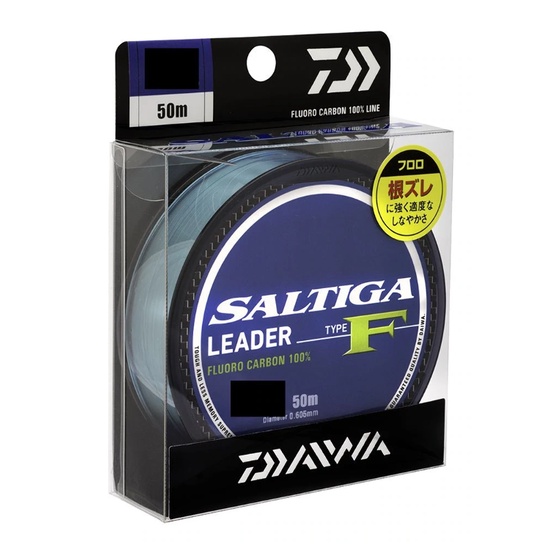 SENAR Daiwa Saltiga Type F Fluorocarbon Leader DAIWA SALTIGA TYPE F