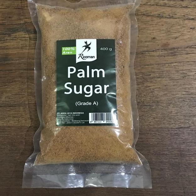 

RVN192 Gula Aren Palem Ricomann - Gula Aren / Palm Sugar Ricoman 400gr |||