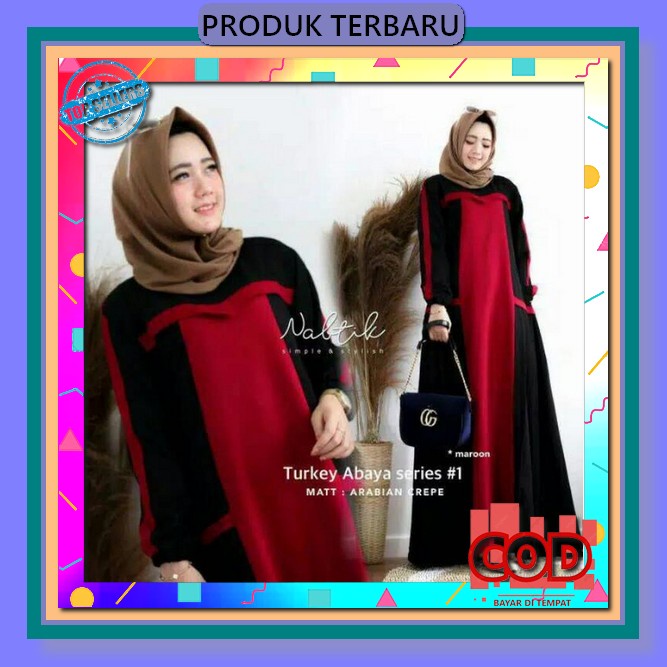 Gamis Payet Mutiara Impor Terbaru / Ansori Dress Ceruty Babydoll Aplikasi Swaroski Mutiara Tali Ping