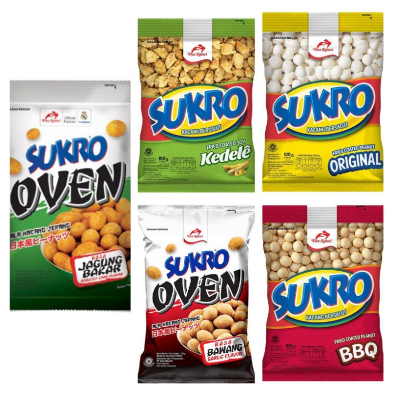 

Dua Kelinci Sukro Kacang Oven Bersalut 100 g