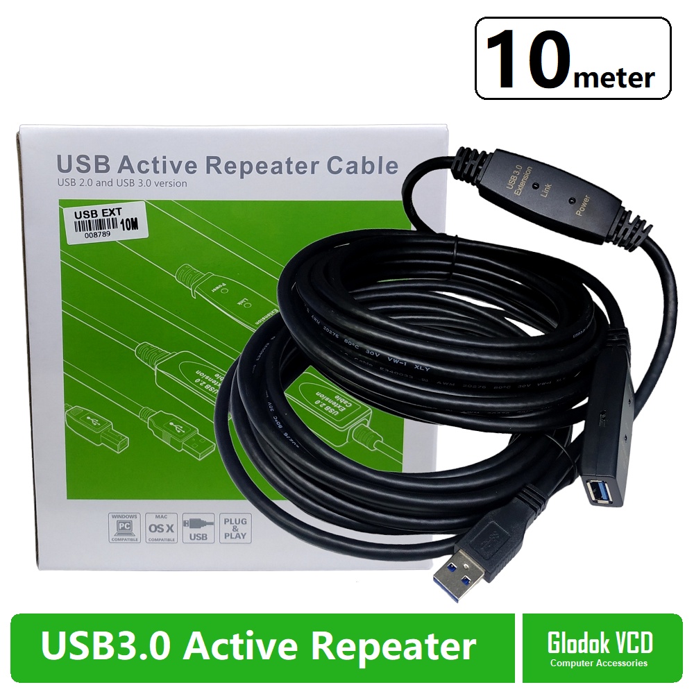 Kabel USB 3.0 Active Extender with Chipset Extension 10M