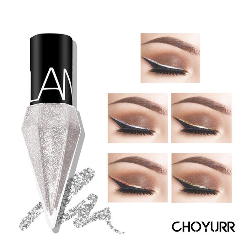 【COD】Eyeliner Cair Berlian Glitter Diamond Glitter Mini Eyeliner Liquid Eyeliner-CH